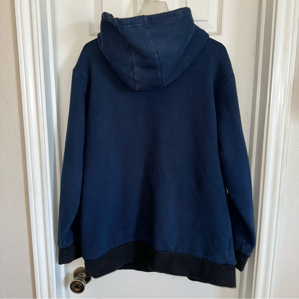Ecko Unltd Rhino Zip Up Hoodie Navy Blue Casual Gorpcore Sz XXL - Picture 2 of 6